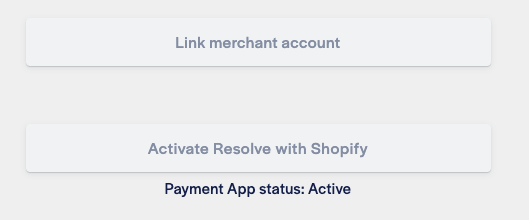 Payment App status should appear as 'Active' after step 3.